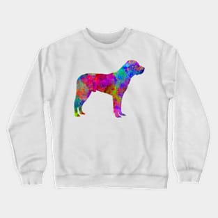 Great Swiss Mountain Dog in watercolor Crewneck Sweatshirt